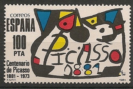 Homenaje a Pablo Ruiz Picasso en el centenario de su nacimiento. Ed 2609