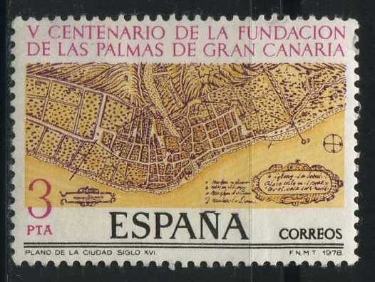 E2477 - V Cent. Fundación Las Palmas Gran Canaria