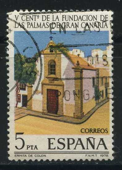 E2478 - V Cent. Fundación Las Palmas Gran Canaria