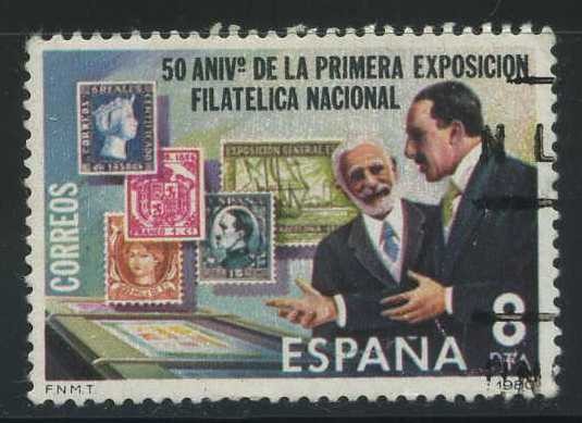 E2576 - 50 Aniv. Primera Exposición Filatélica Nacional