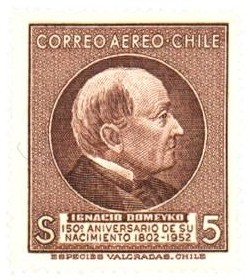 IGNACIO DOMEYKO 150 AÑOS DE SU NACIMIENTO