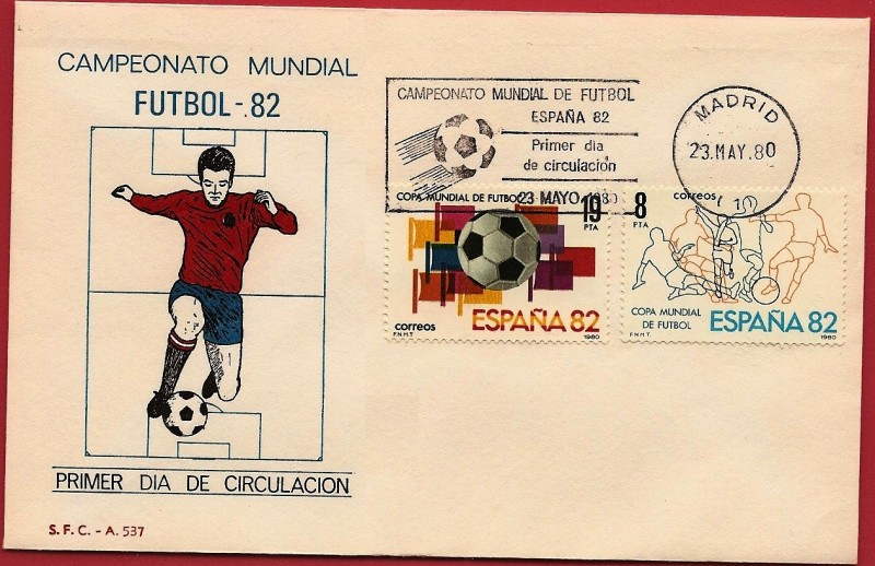 Campeonato Mundial de Fútbol - España 82  - SPD