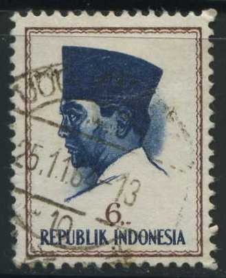 Scott 616 - Presidente Sukarno