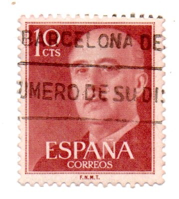 Serie del GENERAL-FRANCISCO FRANCO-1955/58