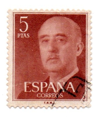 Serie del GENERAL-FRANCISCO FRANCO-1955/58