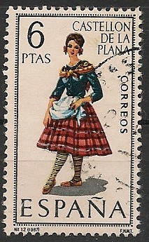 Trajes típicos españoles. Ed. 1778