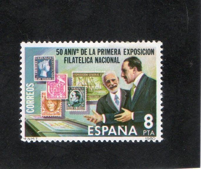 2576- 50 ANIVº DE LA PRIMERA EXPOSICION FILATELICA NACIONAL