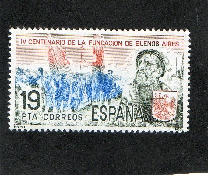 2584- IV CENTENARIO DE LA FUNDACION DE BUENOS AIRES