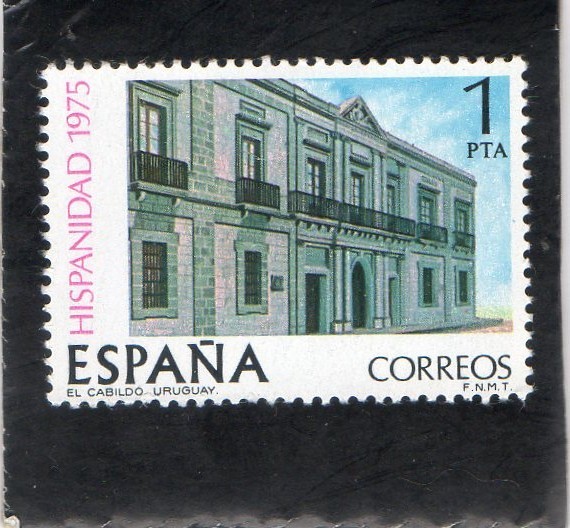 2293- HISPANIDAD 1975  EL CABILDO - URUGUAY