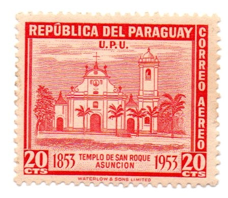 1954-TEMPLO de SAN ROQUE-ASUNCION