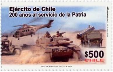 EJÉRCITO DE CHILE, 200 AÑOS AL SERVICIO DE LA PATRIA