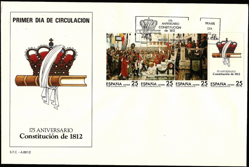 175 aniversario Constitución de 1812 - SPD