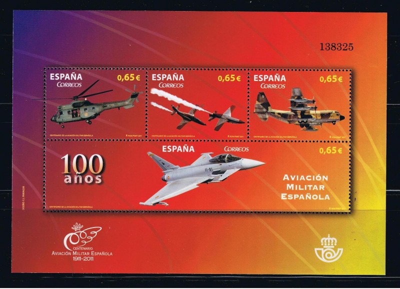 Edifil  4653  Aviación militar Española 