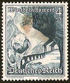 DEUTSCHES REICH - WINTERHILF SWERK - FLOR Y PAISAJE