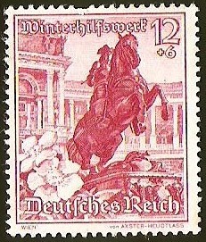 DEUTSCHES REICH - WINTERHILF SWERK - FLOR Y MONUMENTO