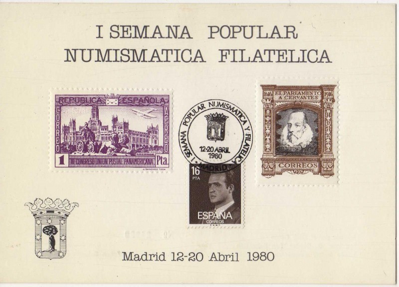 I Semana Popular Numismatica Filatelica