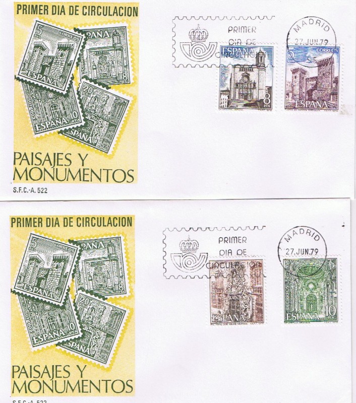 PAISAJES Y MONUMENTOS 1979