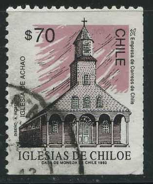 Scott 1036 - Iglesias de Chiloe