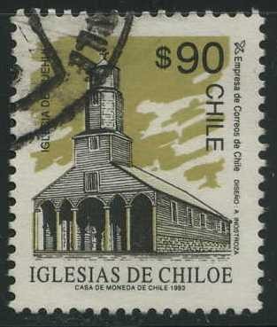 Scott 1059 - Iglesias de Chiloe