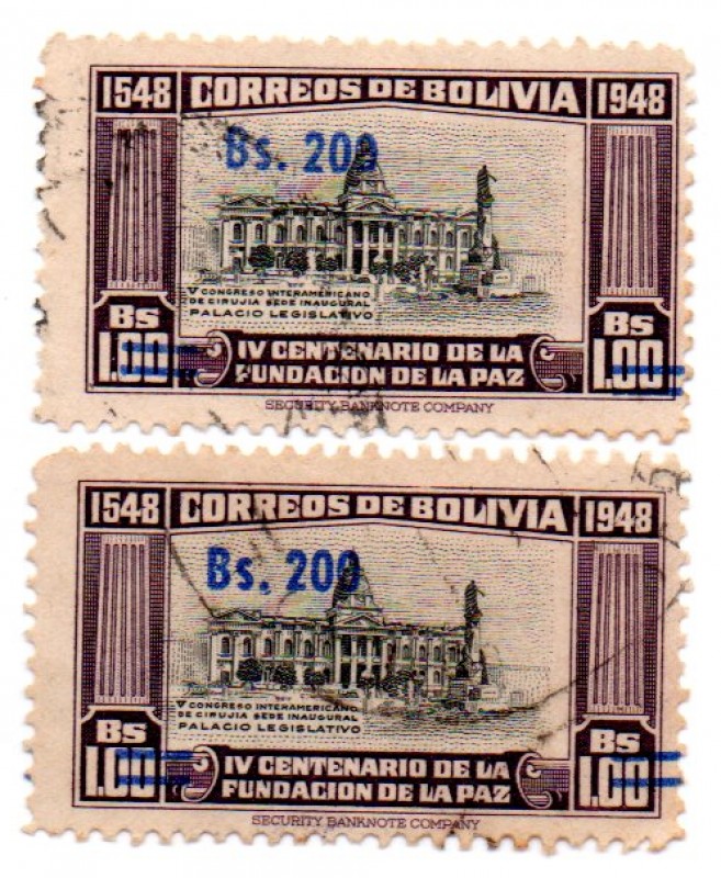 IV CENTENARIO FUNDACION DE LA PAZ-1548-1948