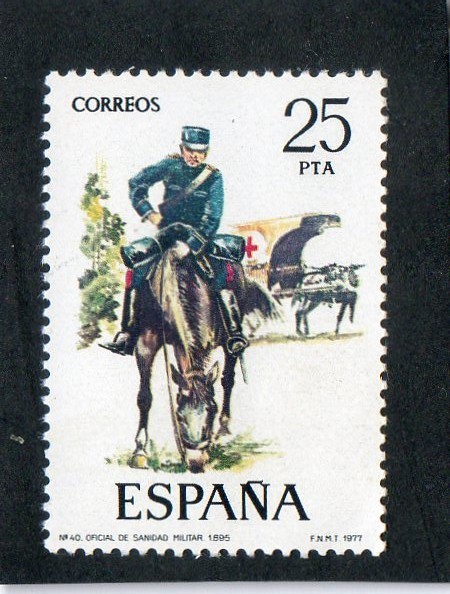 2427- OFICIAL DE SANIDAD MILITAR 1895