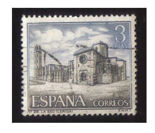 (1734) Serie Turística. Paisajes y Monumentos. La Seo (Lérida)