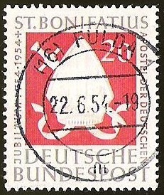 DEUTSCHES BUNDES POST - ST. BONIFATIUS