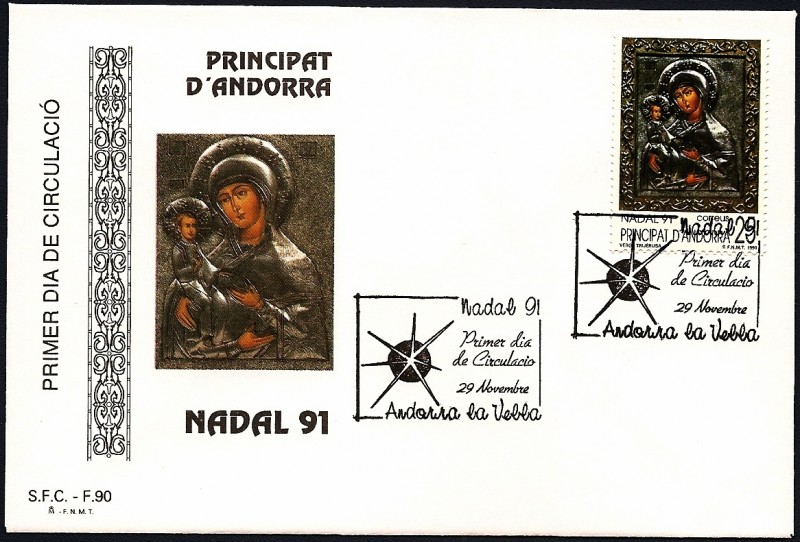 Navidad 1991 Vigen trijérusa - SPD