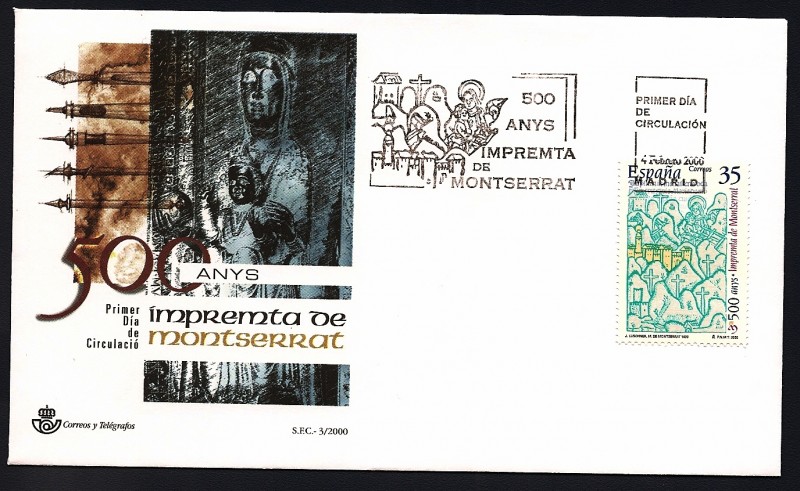 500 años Imprenta de Montserrat - SPD