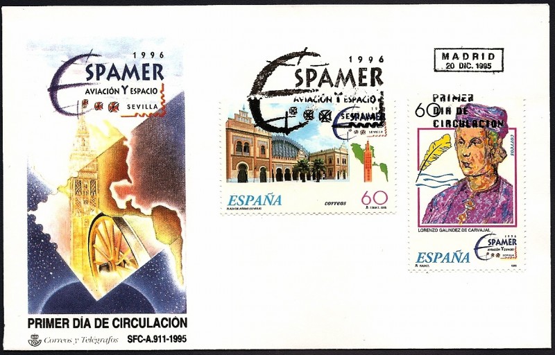 Espamer 1996 Sevilla - Aviación y espacio  - SPD