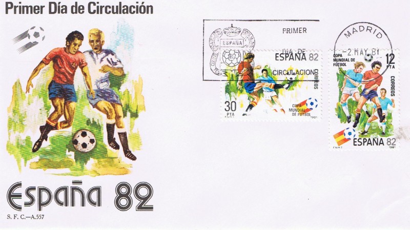 SPD COPA MUNDIAL DE FÚTBOL ESPAÑA 82