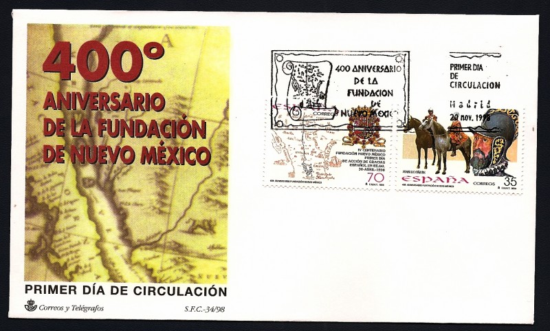 400 aniversario de la fundación de Nuevo México - SPD