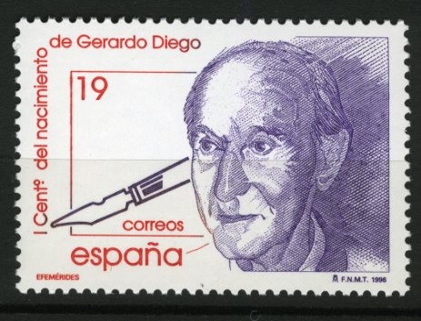 Efemerides, Gerardo Diego 1996