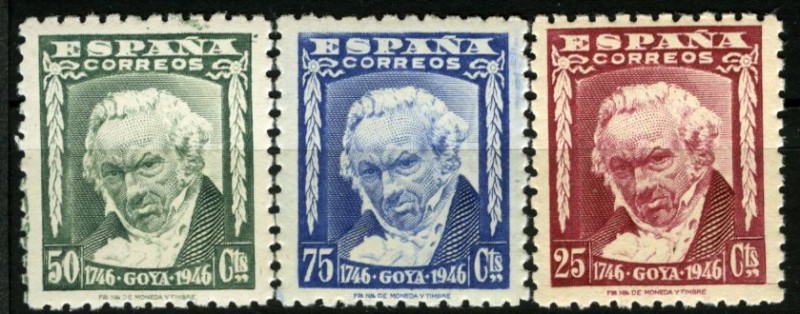 II Centenario Nacimiento de Goya.