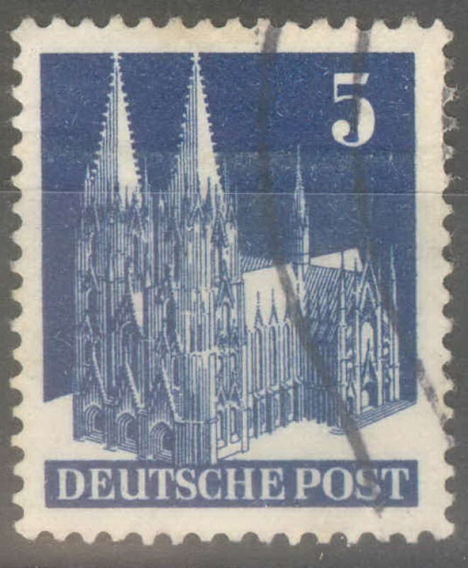 ALEMANIA_SCOTT 636 COLOGNE CATHEDRAL. $0.2