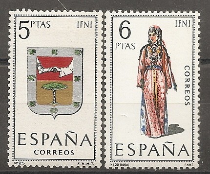 Escudo y traje típico (Ifni)