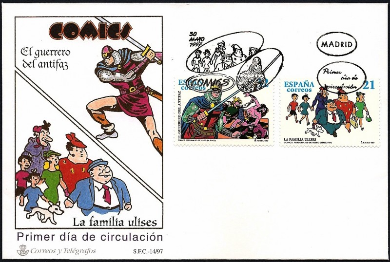 Comics - La familia Ulises - El Guerrero del antifaz - SPD