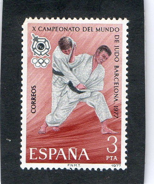 2450-  X CAMPEONATO DEL MUNDO DE JUDO BARCELONA 1977