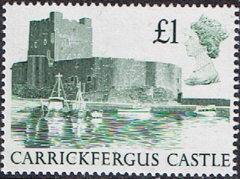 CASTILLOS INGLESES. CARRICKFERGUS CASTLE (IRLANDA DEL NORTE)