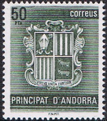 SERIE BÁSICA. ESCUDO DE ANDORRA