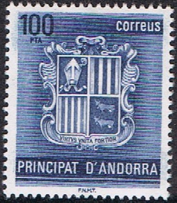 SERIE BÁSICA. ESCUDO DE ANDORRA