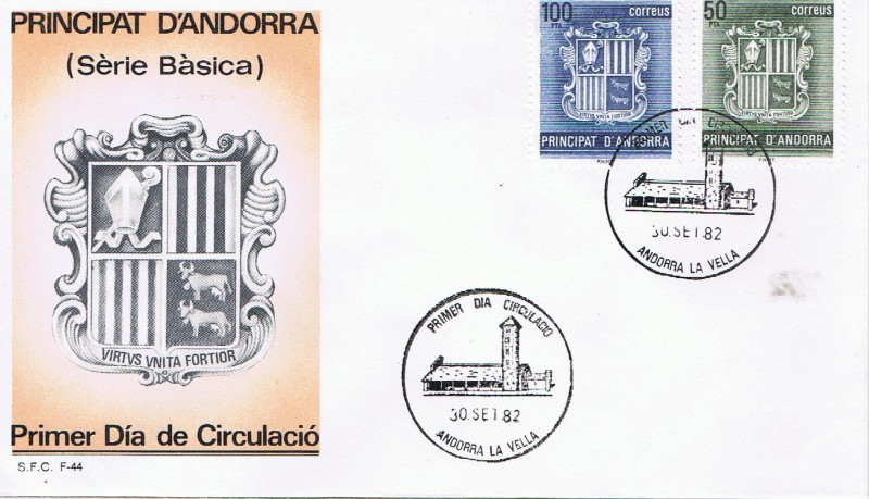 SPD SERIE BÁSICA. ESCUDO DE ANDORRA