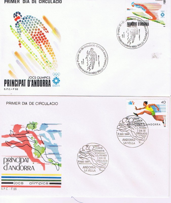 SPD JUEGOS OLIMPICOS 1984. 