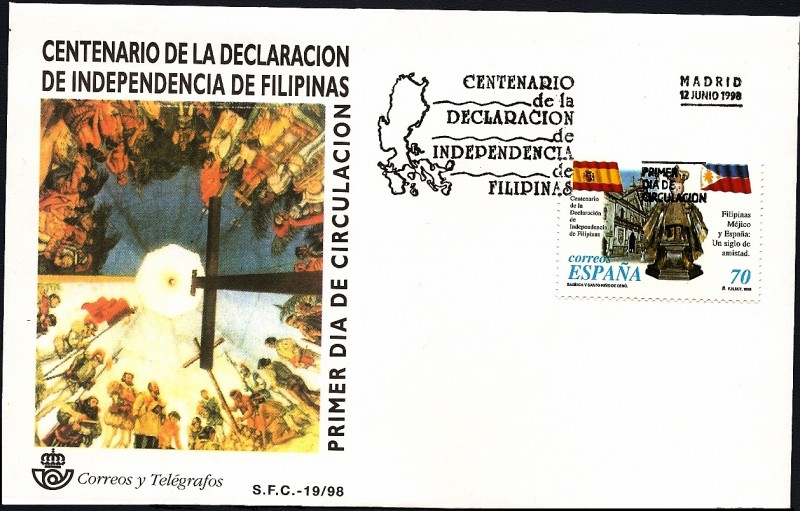 Centenario declaración de  Independencia de Filipinas - SPD