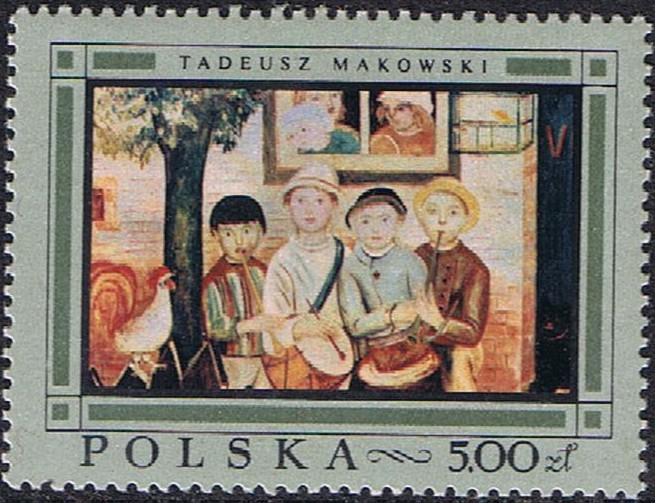 PINTURAS POLACAS. TADENSZ MAKOWSKI