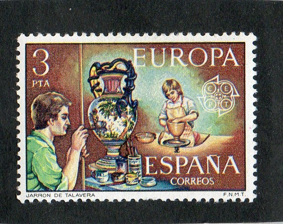 2316- EUROPA- JARRON DE TALAVERA.