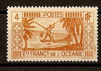 Establecimiento Frances de Oceania - Colonia.