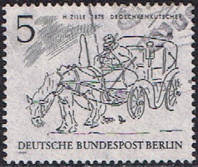 BERLIN. BERLIN EN EL SIGLO XIX. EL CARRO, DE H. ZILLE (1875)