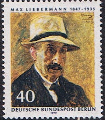 BERLIN. 150 ANIV. DEL NACIMIENTO DEL PINTOR MAX LIEBERMANN. AUTORRETRATO