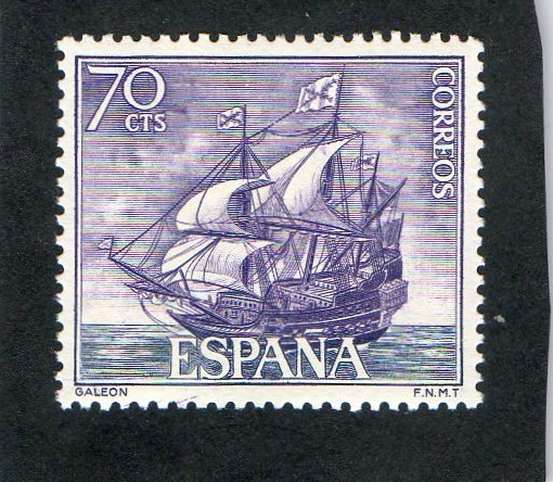 1603- HOMENAJE A LA MARINA ESPAÑOLA- GALEON.